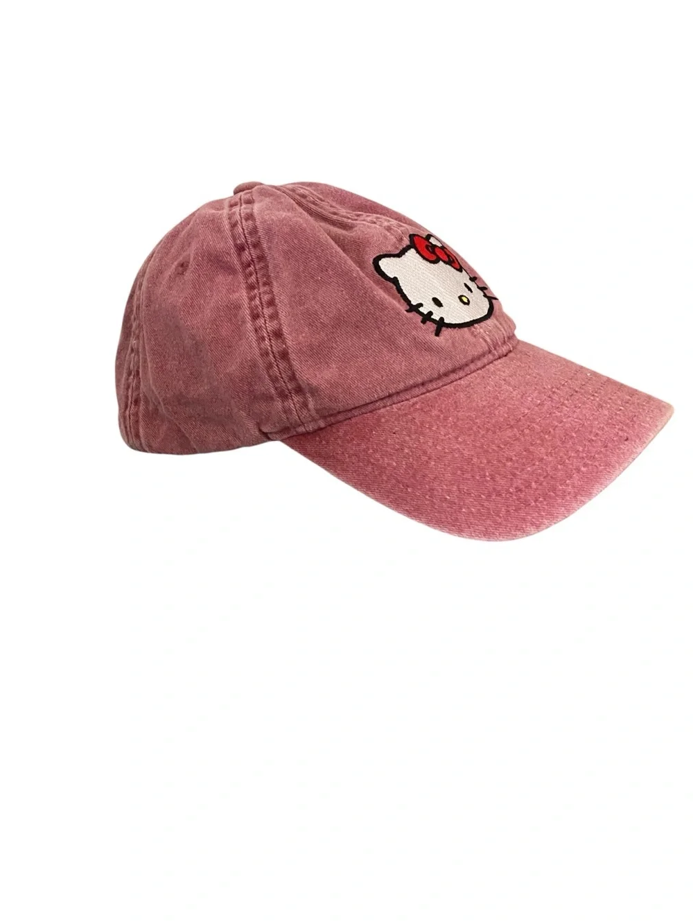 Sanrio Hello Kitty Embroidered Rose Dad Hat Adjustable Cap Kawaii y2k soft girl